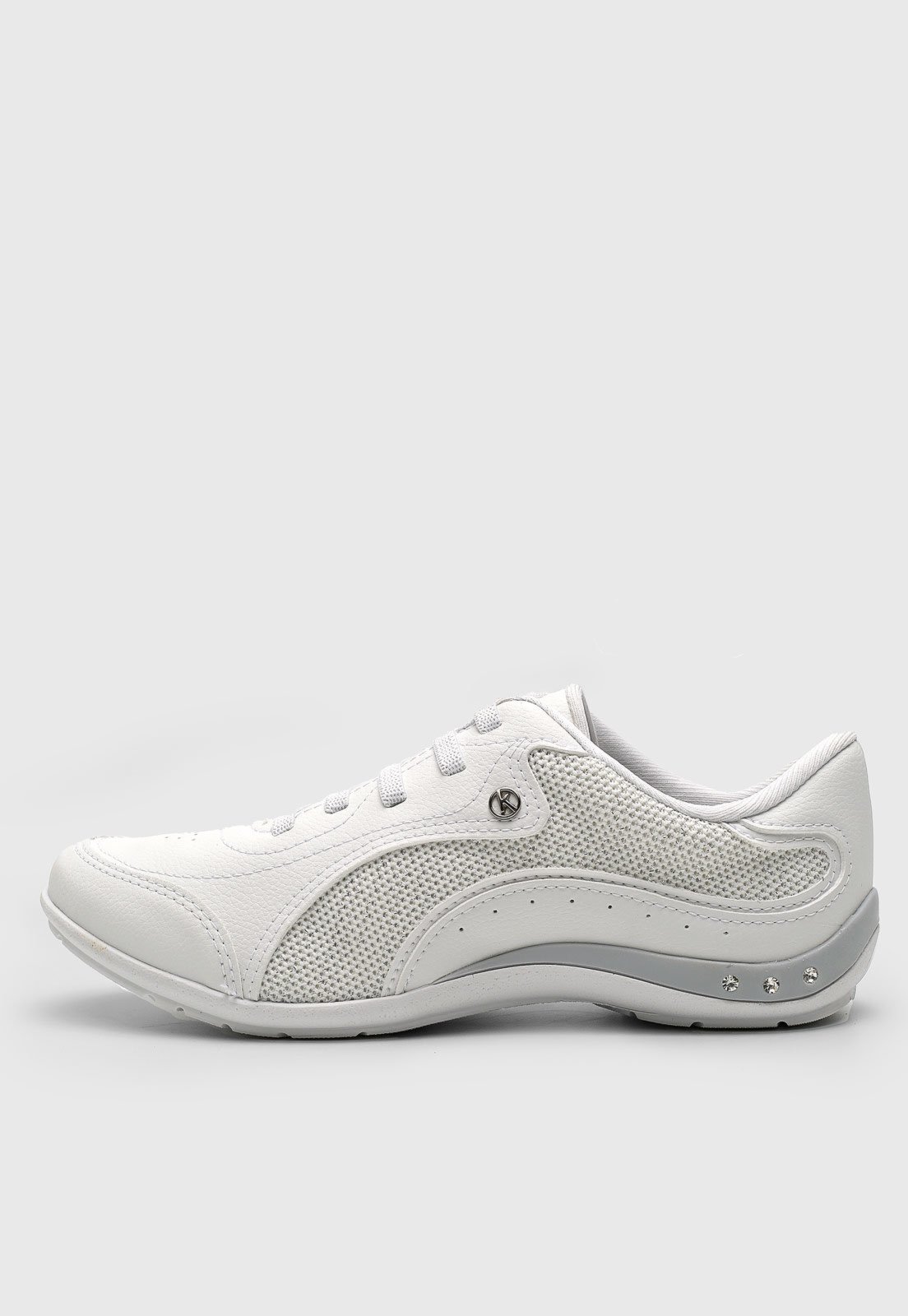 Tênis Dafiti Shoes Recortes Branco - Compre Agora