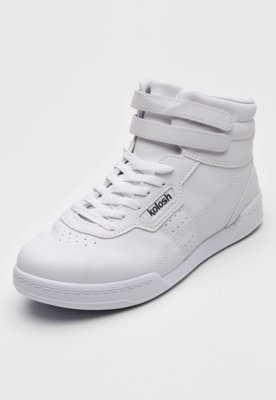 Tenis kolosh cano cheap alto branco