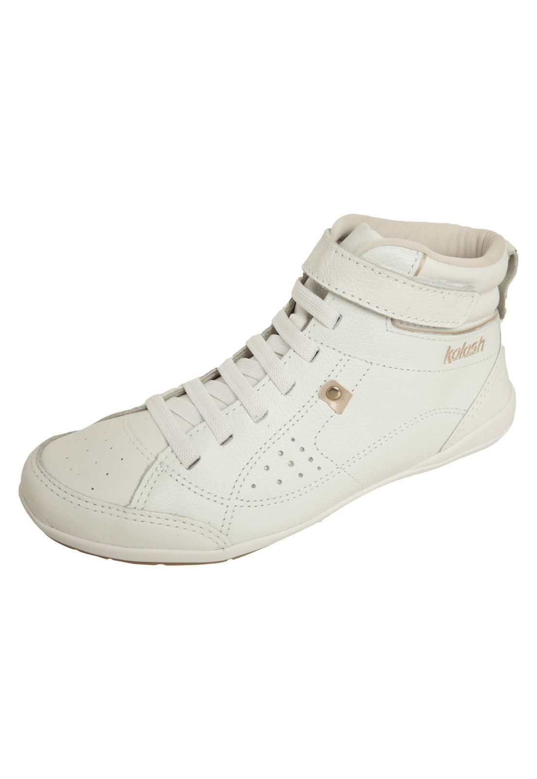 Tenis kolosh cano cheap alto branco