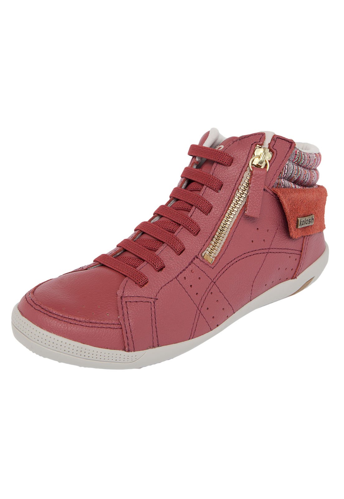 Kolosh vermelho hot sale feminino