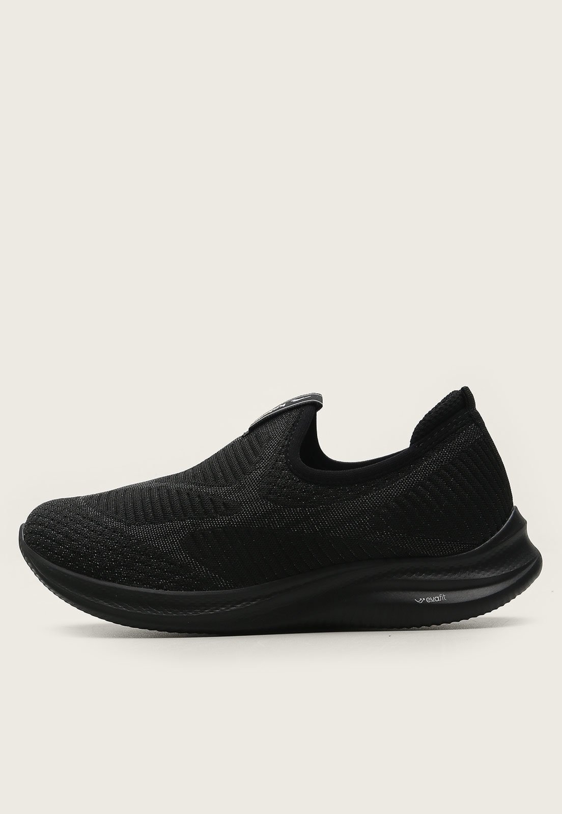 Tênis Slip On Kolosh Knit Preto