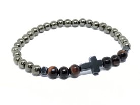 Pulseira Kuff Acessorios Cruz Prata Menor preço em Pulseira Kuff Acessorios Cruz Prata