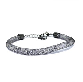 Pulseira Kuff Acessorios Italiana Prata Menor preço em Pulseira Kuff Acessorios Italiana Prata