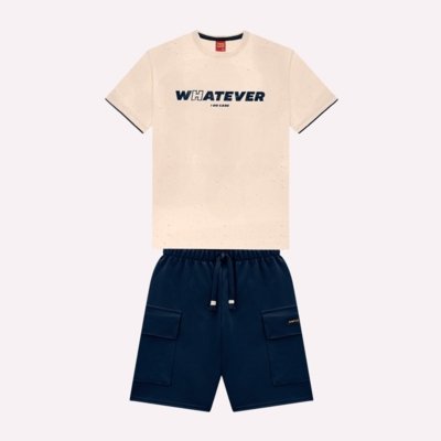 Conjunto Infantil Menino Lettering Kyly