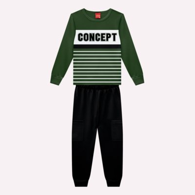 Conjunto Infantil Menino Lettering Kyly