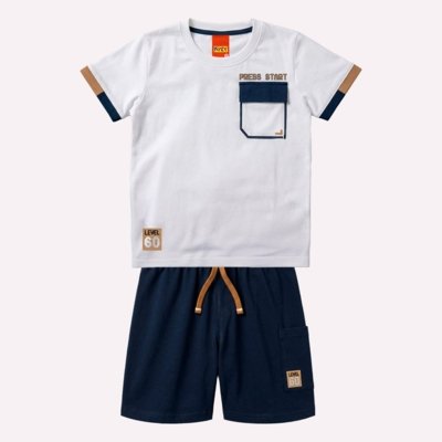 Conjunto Infantil Menino Lettering Kyly