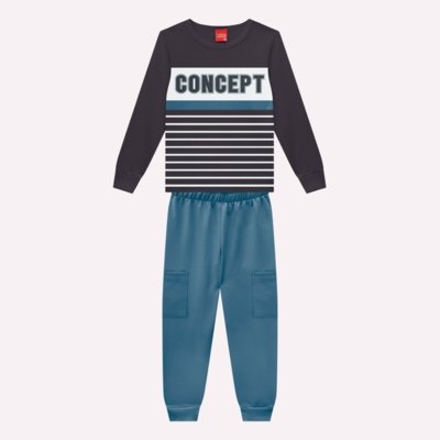 Conjunto Infantil Menino Lettering Kyly
