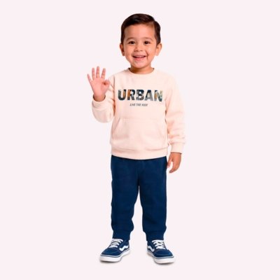 Conjunto Infantil Menino Lettering Kyly