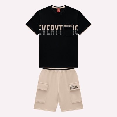 Conjunto Infantil Menino Lettering Kyly