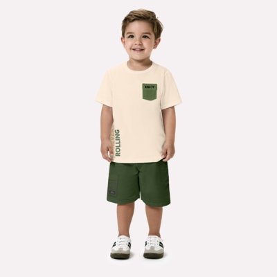 Conjunto Infantil Menino Lettering Kyly