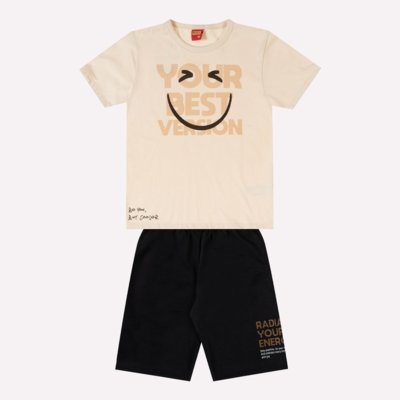 Conjunto Infantil Menino Lettering Kyly