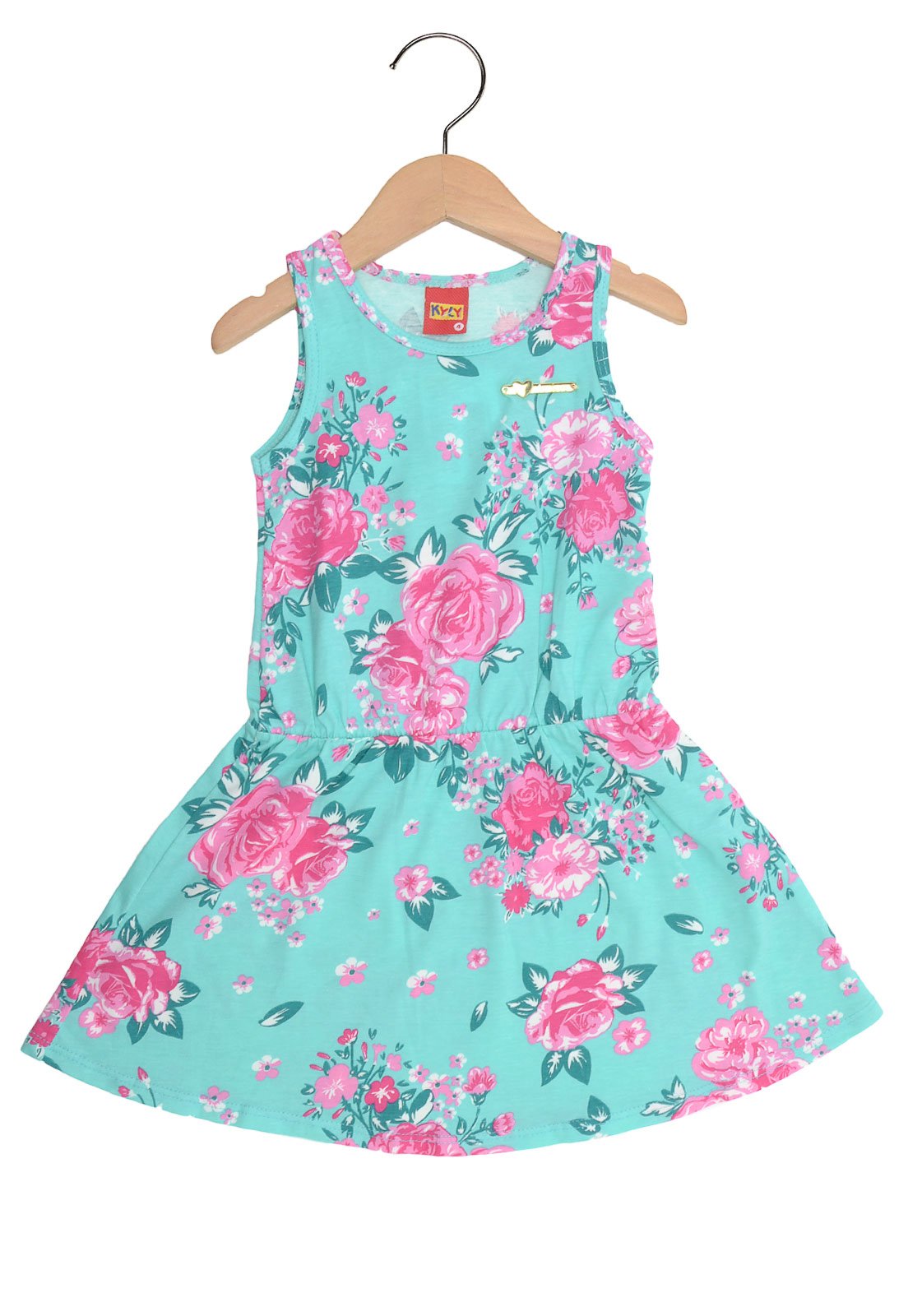 vestido curto infantil