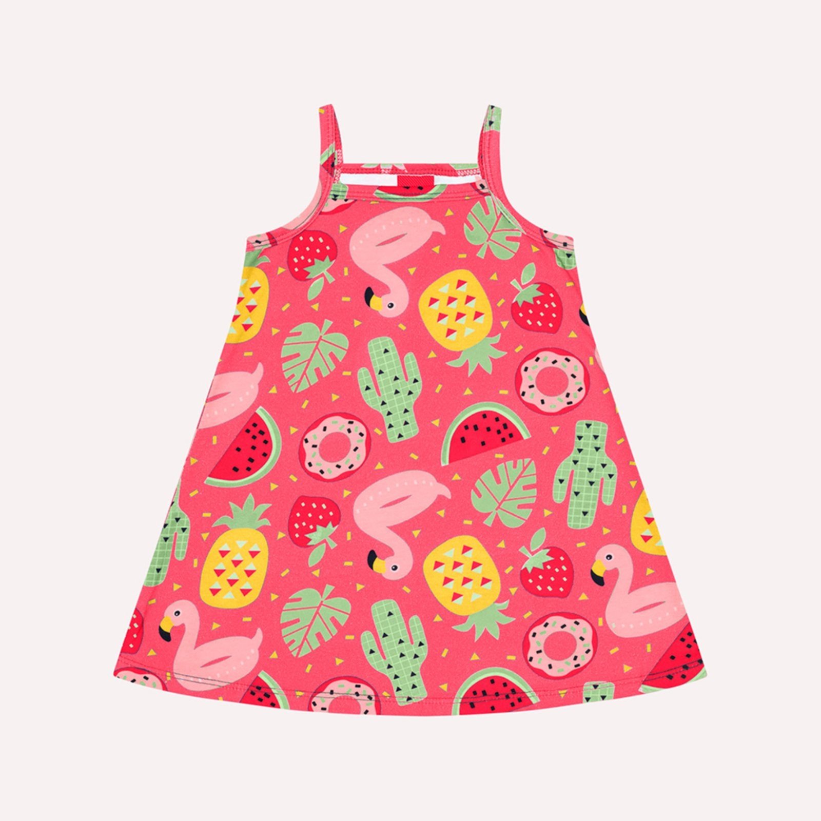 Vestido Infantil Menina Kyly Rosa