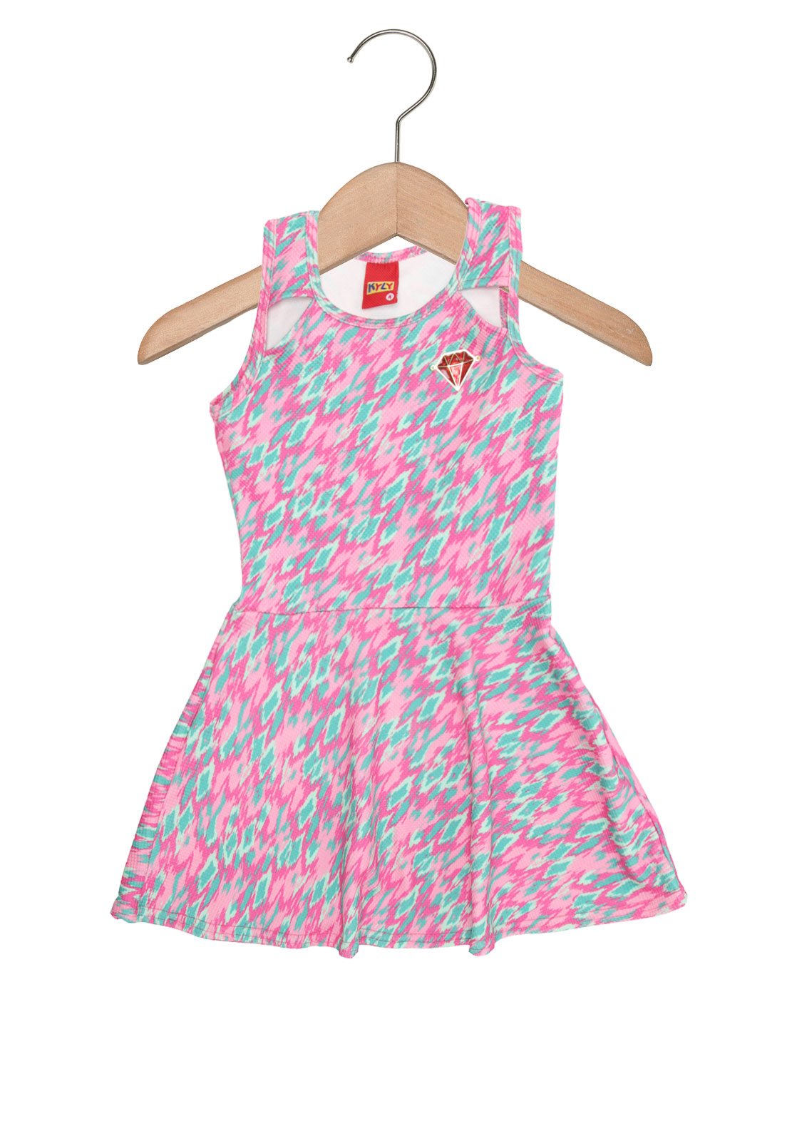 vestido de menina rosa