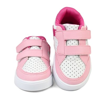 Tênis Infantil Menina Estilo Rosa Pink
