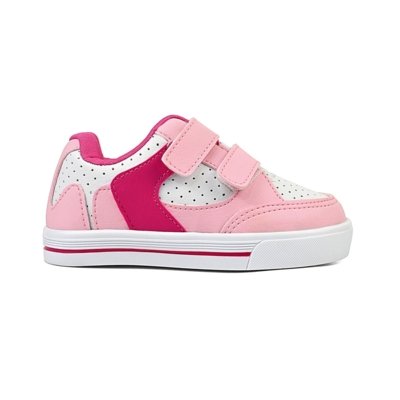 Tênis Infantil Menina Estilo Rosa Pink
