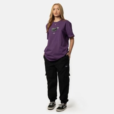 T-Shirt Lost Halftone-Roxo ROXO