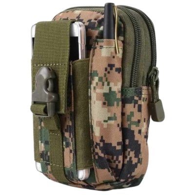 Bolsa Militar Porta Treco Tatico Cinto Modular Pochete