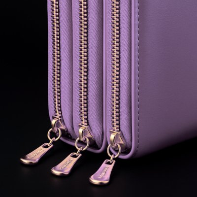 Bolsa Feminina Transversal Pequena Carteira Porta Cartao Luísa Rinaldi Roxo