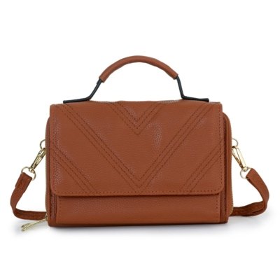 ruu Bolsa Feminina Transversal Média Alça De Mão Tiracolo Clutch Luísa