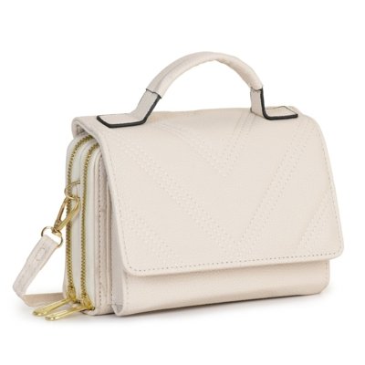 Bolsa Feminina Transversal Pequena com Alça de Mão