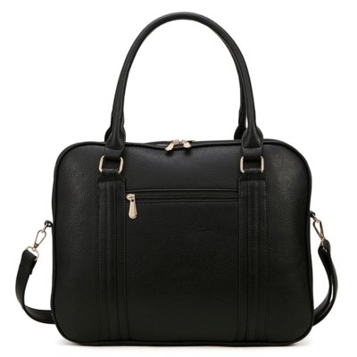 Bolsa Notebook Grande Pasta Executiva Maleta Case Luísa Rinaldi Preto