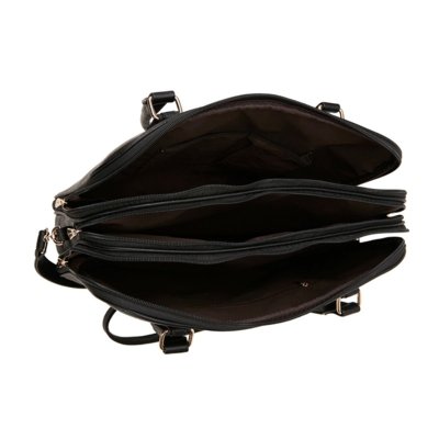 Bolsa Notebook Grande Pasta Executiva Maleta Case Luísa Rinaldi Preto