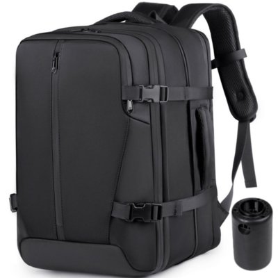 Mochila De Viagem Executiva Grande A Vácuo Notebook Bordo Luísa Rinaldi