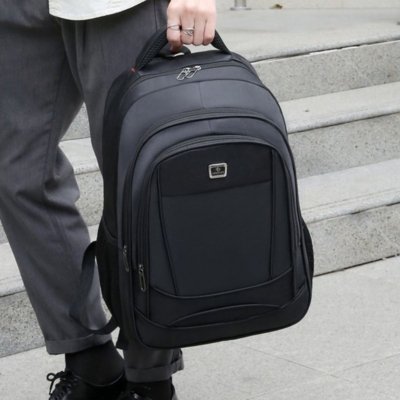 Mochila Escolar Masculina Notebook Faculdade Executiva Luísa Rinaldi Preto