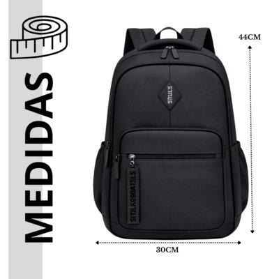 Mochila Masculina Grande Reforçada Escolar Trabalho para Notebook Executiva