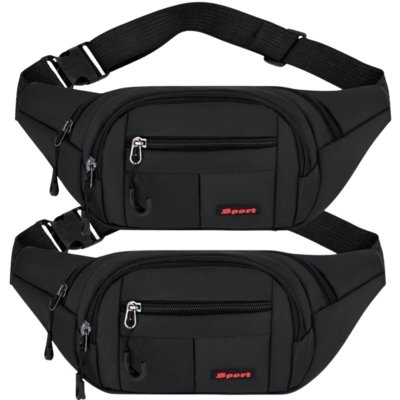 Pochete Masculina Impermeável Multiuso Motoqueiro Sportswear  Kit 2 Unidades Luísa Rinaldi