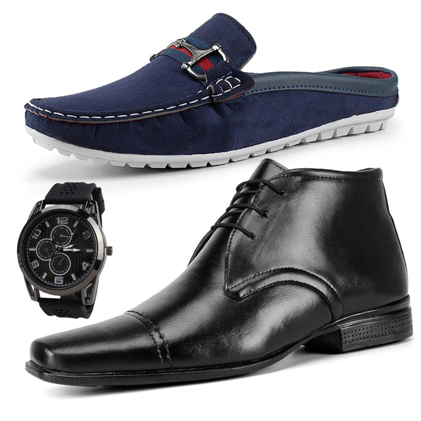 bota social masculina dafiti