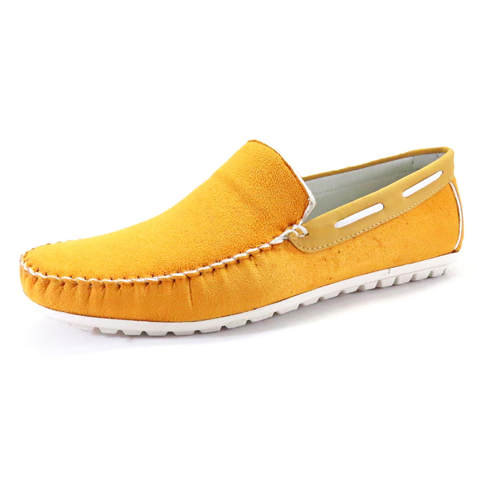 mocassim masculino amarelo