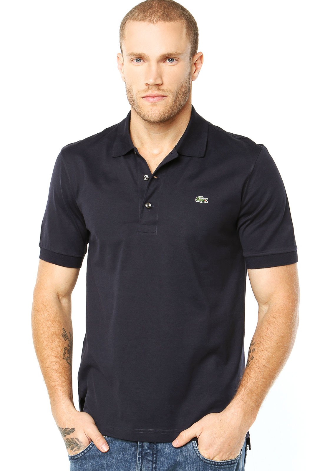 lacoste pima polo