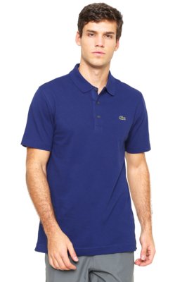 Polo lacoste 2024 azul marinho