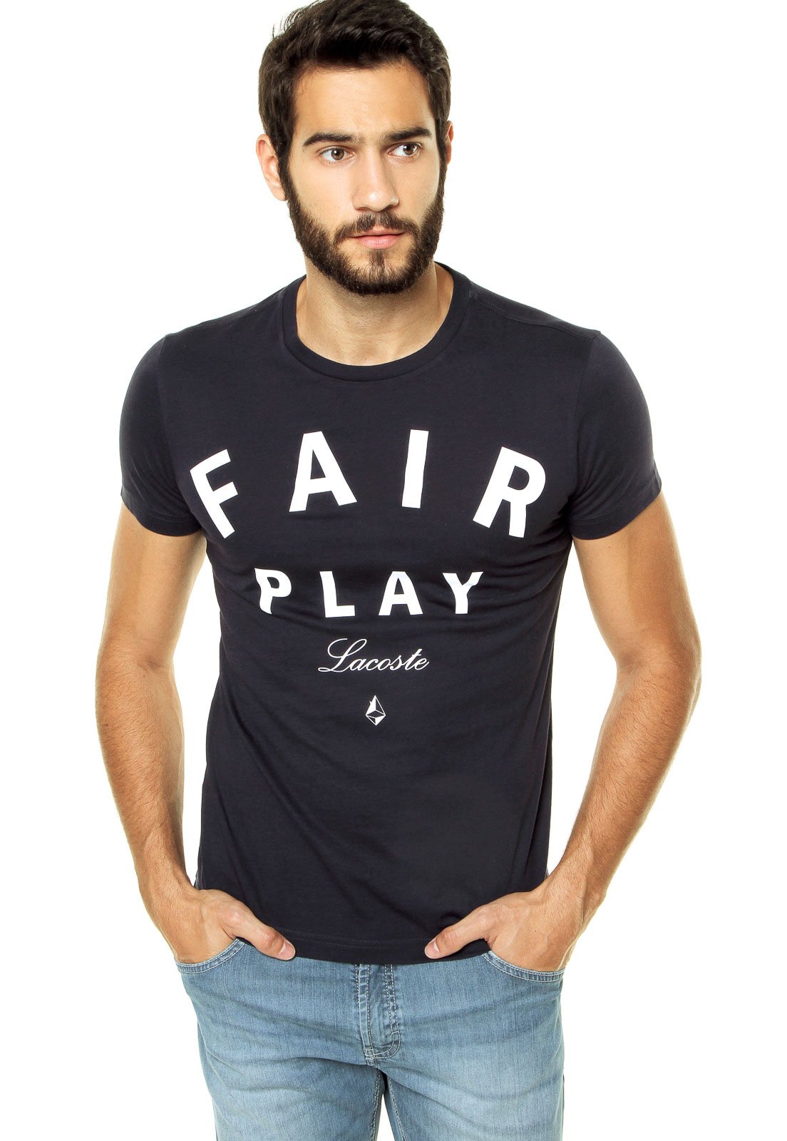 Camiseta Lacoste Play Azul - Compre Agora | Dafiti
