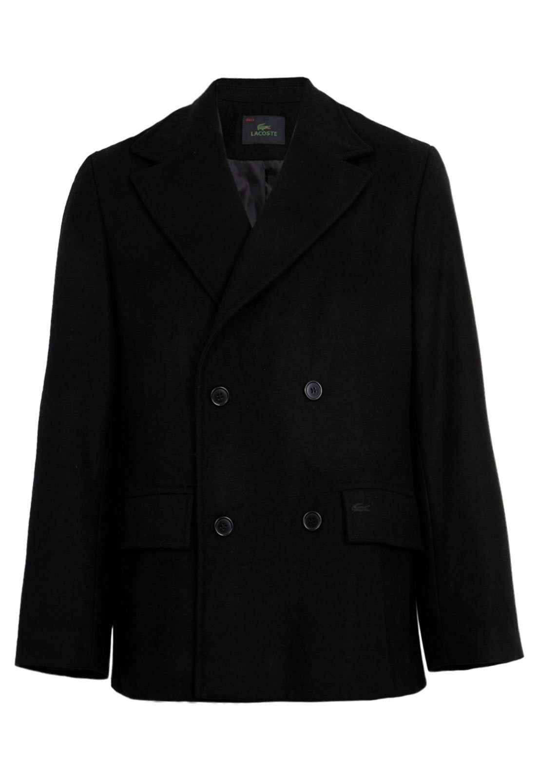 casaco de botão masculino