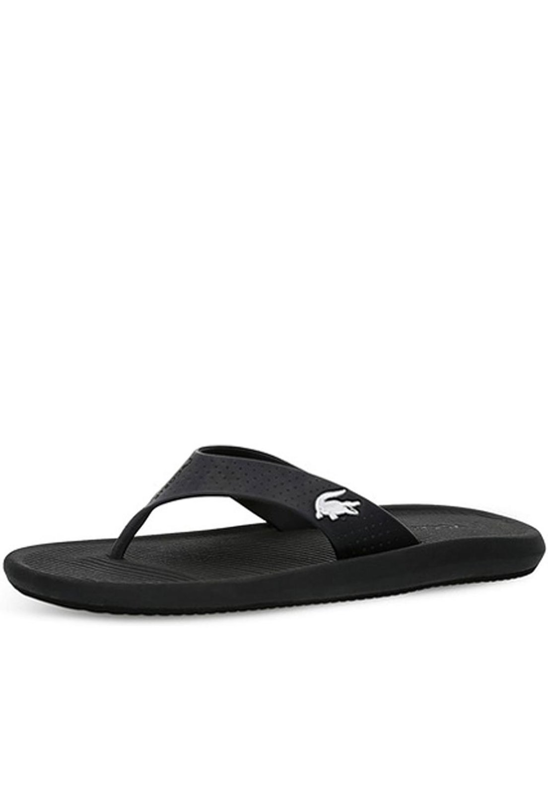 lacoste croco sandal