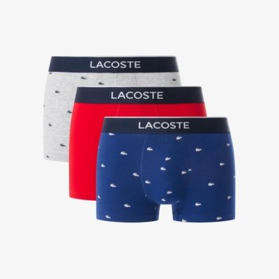 Pacote com 3 Cuecas Trunk Stretch Estampadas Azul