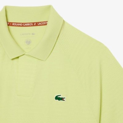 Polo de Algodão com Detalhe Rendado Modelagem reta Verde - 3GG Verde