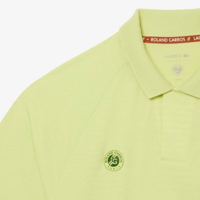 Polo de Algodão com Detalhe Rendado Modelagem reta Verde - 3GG Verde