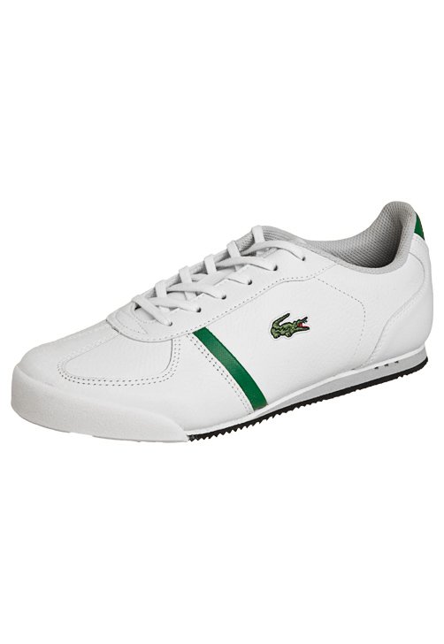 sapatenis lacoste branco e verde