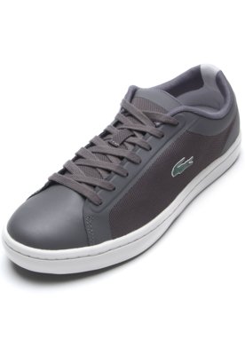 tenis lacoste cinza