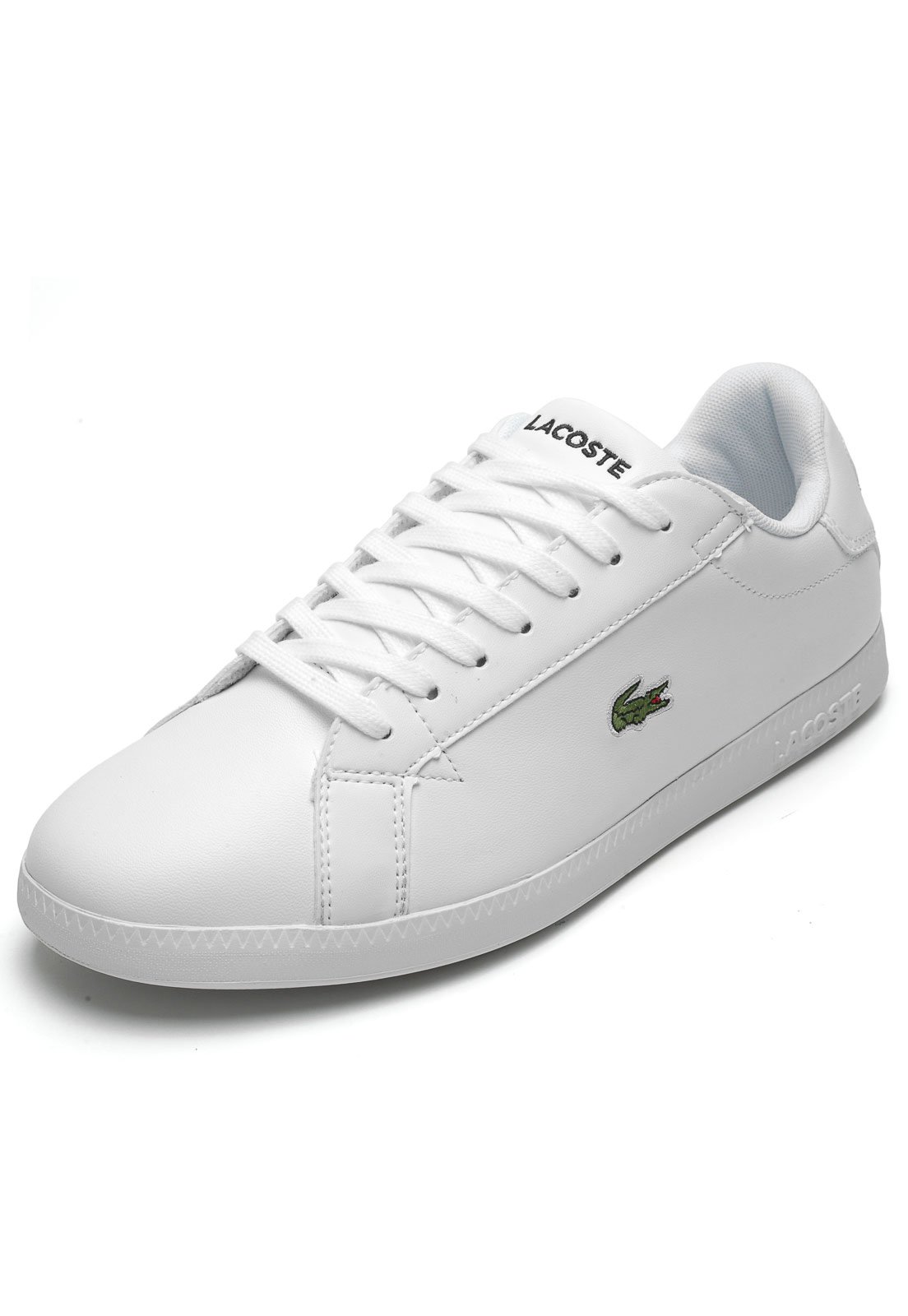 Tênis lacoste best sale feminino branco