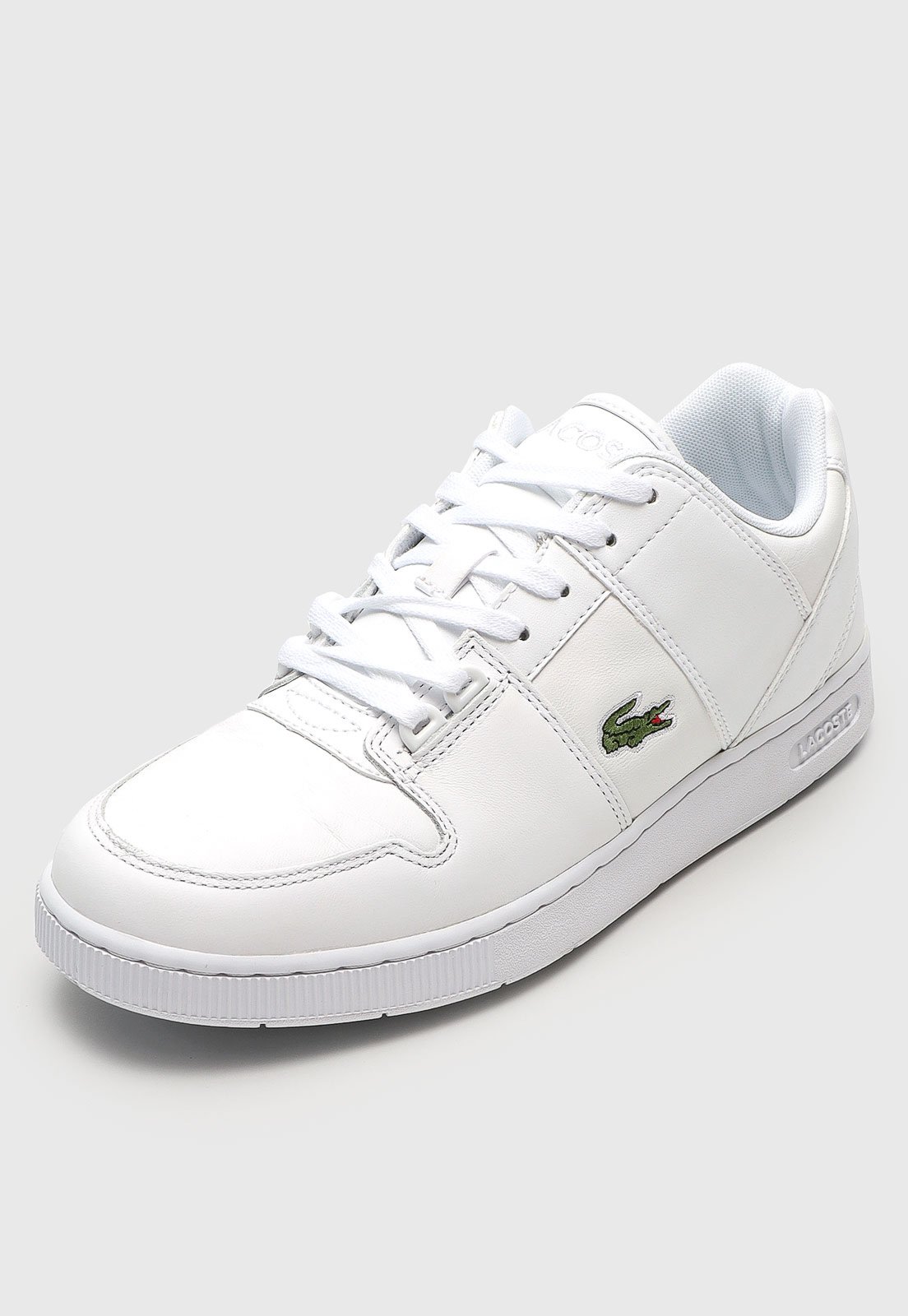 Tênis lacoste sales logo branco