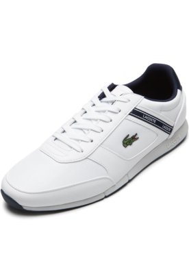 Tênis Lacoste Menerva Sport 119 2 Cma Branco Menor preço em Tênis Lacoste Menerva Sport 119 2 Cma Branco