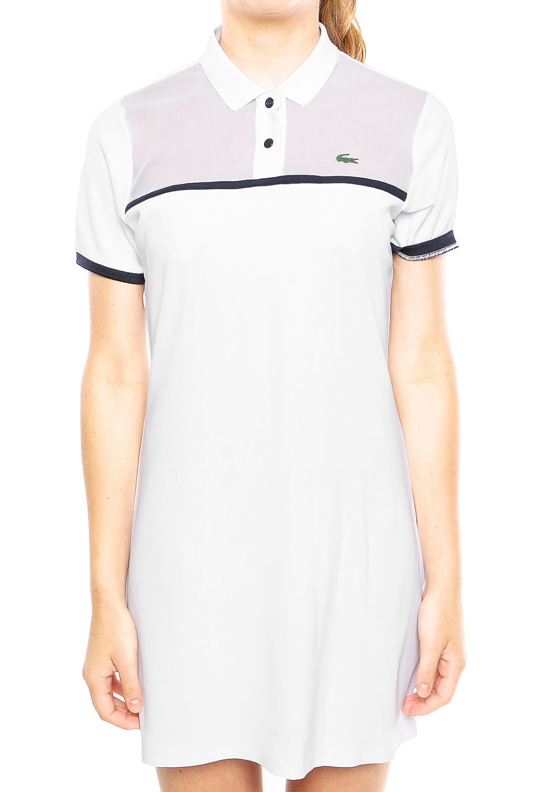 Vestido Lacoste Fancy Branco - Compre Agora | Dafiti Brasil