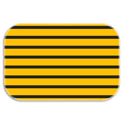 Tapete Decorativo Lar Doce Lar Abelhas 40cm X 60cm Amarelo Menor preço em Tapete Decorativo Lar Doce Lar Abelhas 40cm X 60cm Amarelo