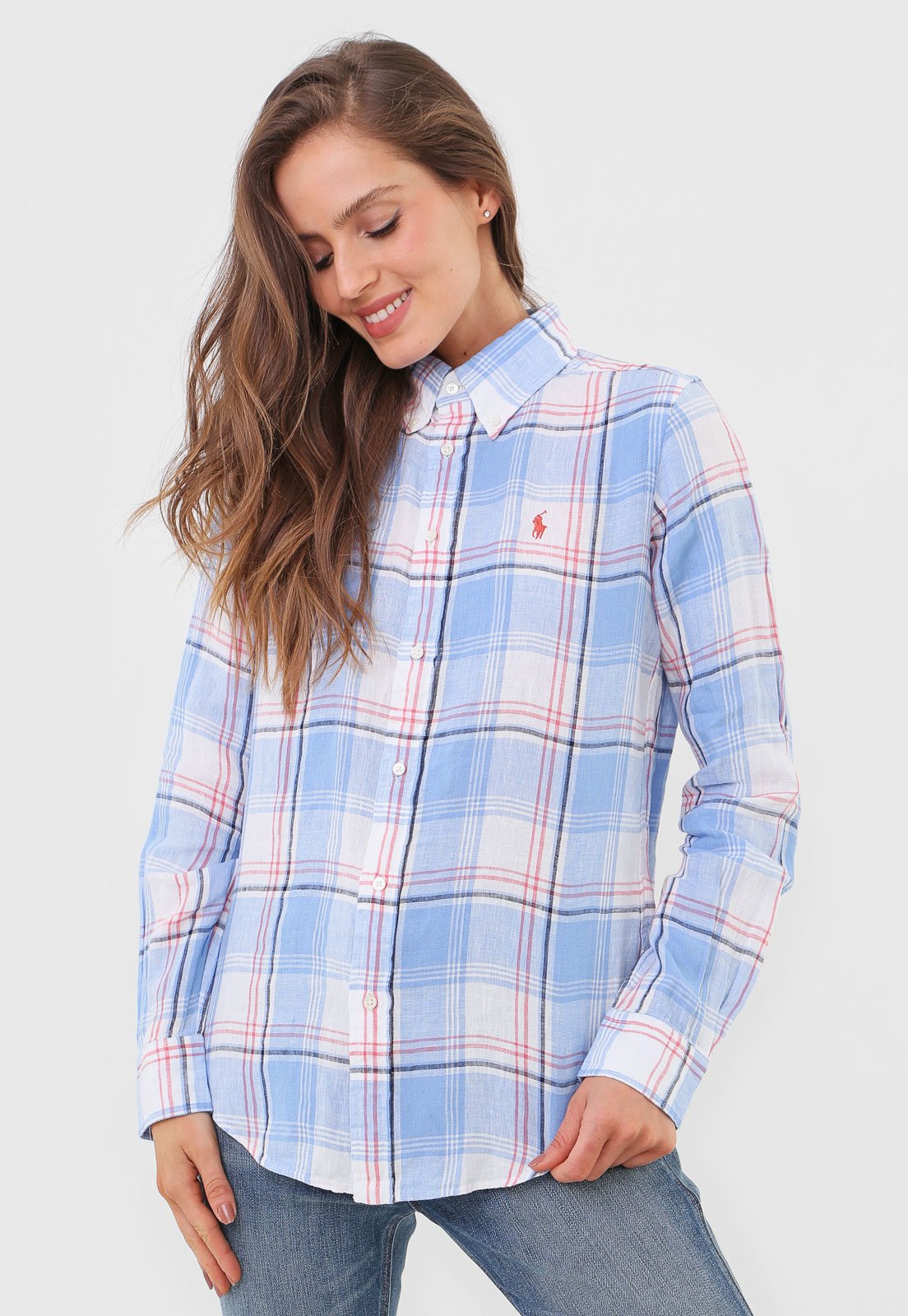 Ralph lauren 2024 camisa feminina