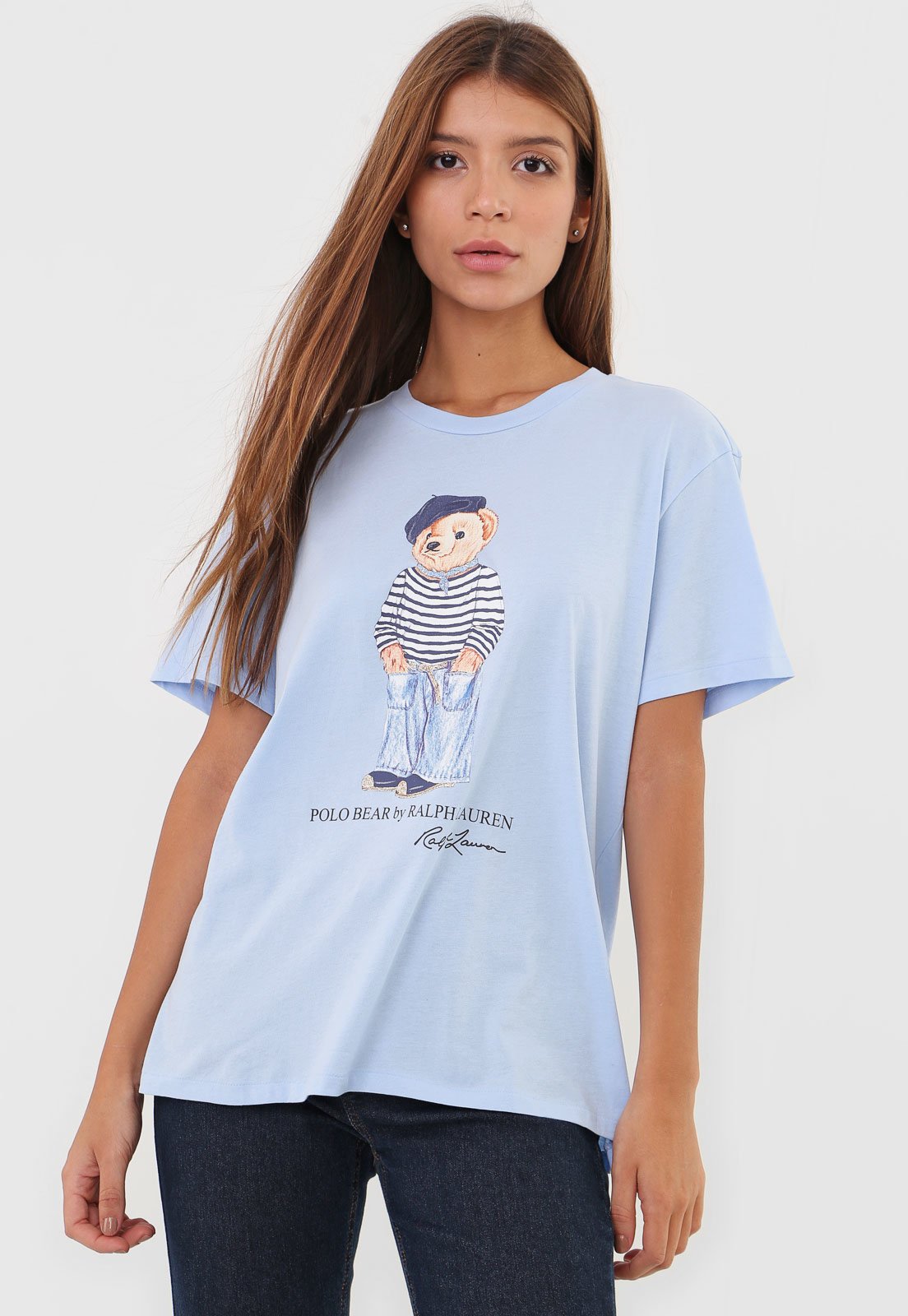 Camiseta Urso Menina Moda Roupas Femininas Estilosas - Maravs